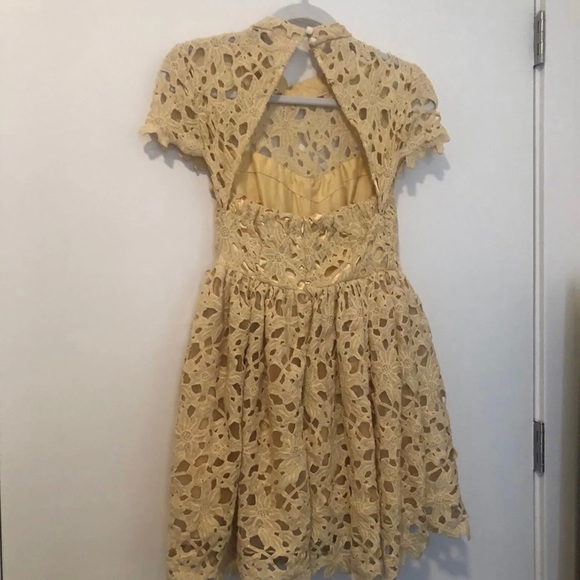 Lily Brown Dress Size 0 - Picture 3 of 4